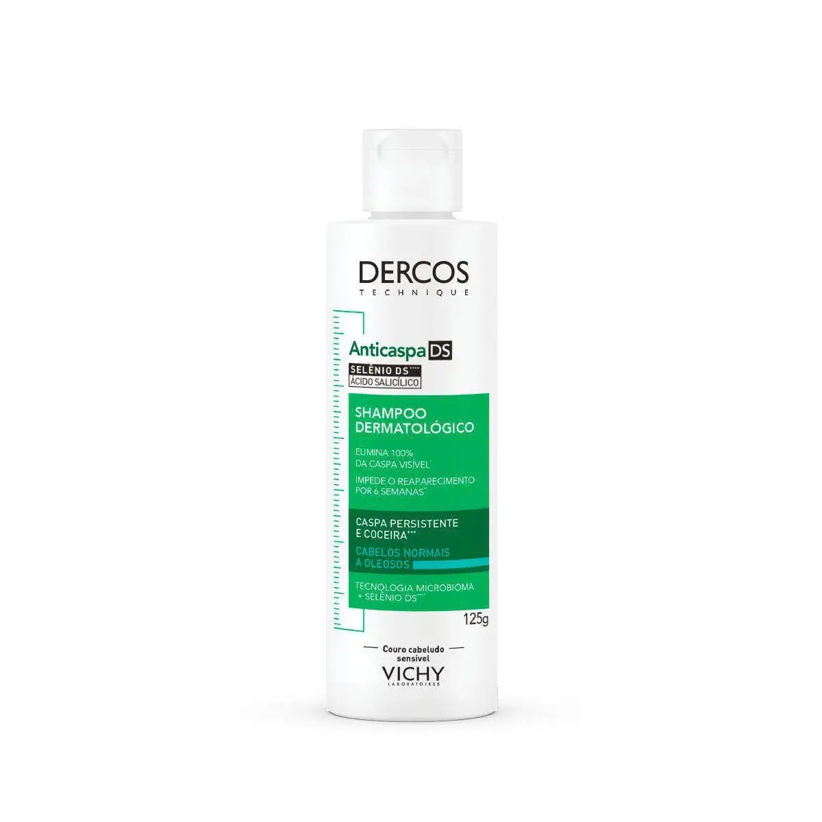 SHAMPOO VICHY DERCOS ANTICASPA DS CABELOS OLEOSOS 125GR