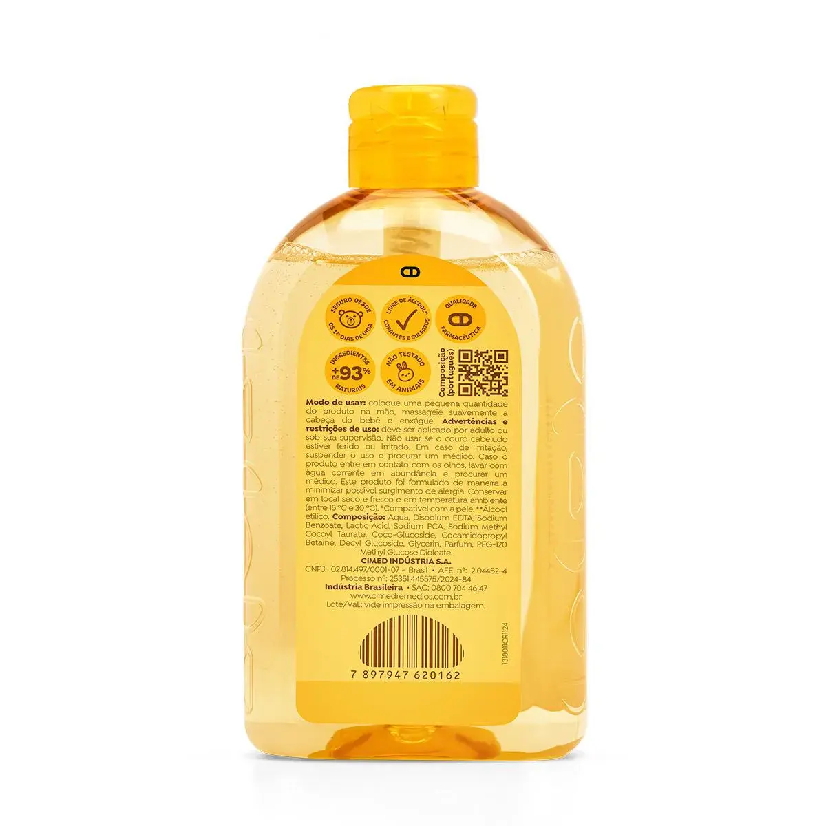 SHAMPOO CIMED BEBE JOAO E MARIA GLICERINA 400ML