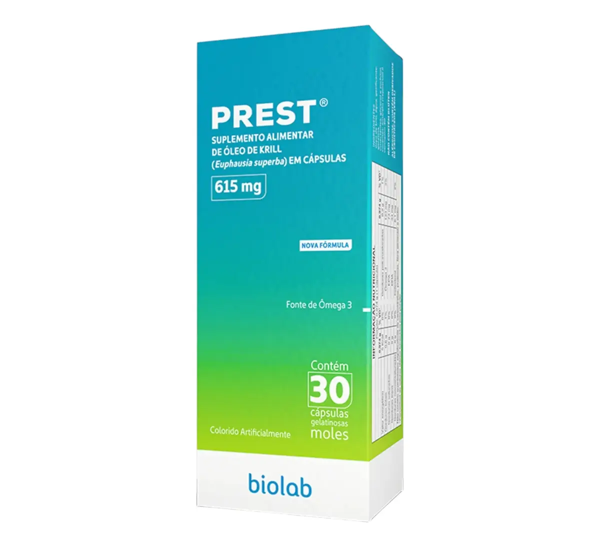 PREST 615MG 30 CAPSULAS OMEGA 3