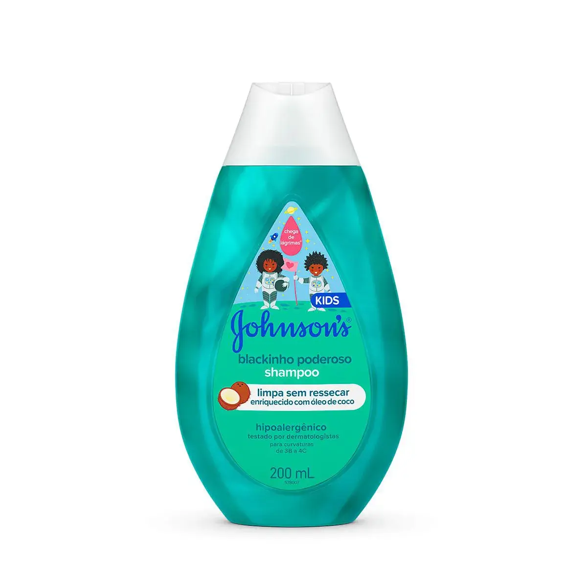SHAMPOO JOHNSON S KIDS BLACKINHO PODEROSO 200ML