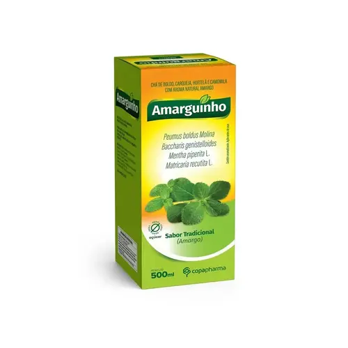 AMARGUINHO BOLDO CARQUEJA HORTELA CAMOMILA 150ML