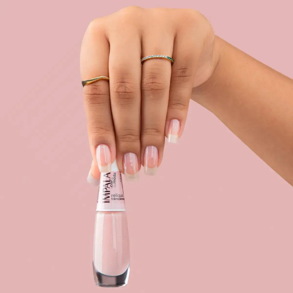 ESMALTE IMPALA A COR DA MODA RELIQUIA TRANSPARENTE