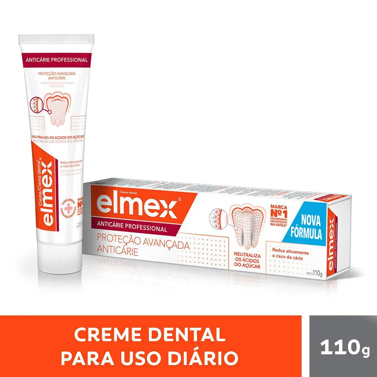 CREME DENTAL ELMEX ANTICARIES 110GR
