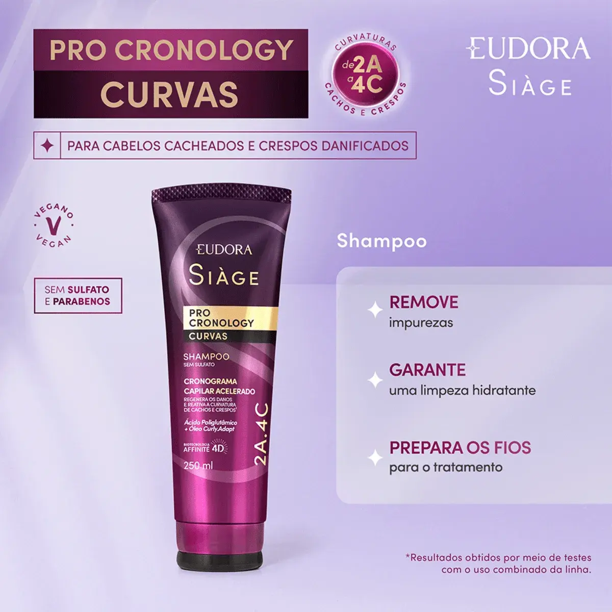 SHAMPOO SIAGE PRO CRONOLOGY CURVAS 250ML
