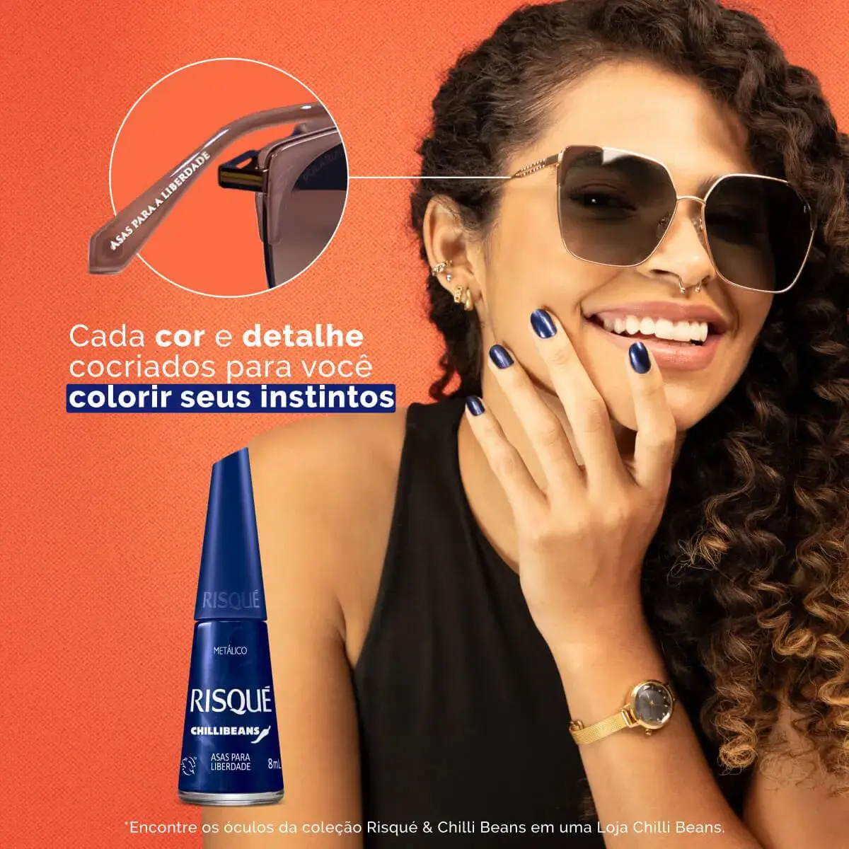 ESMALTE RISQUE CHILLI BEANS ASA LIBERDADE