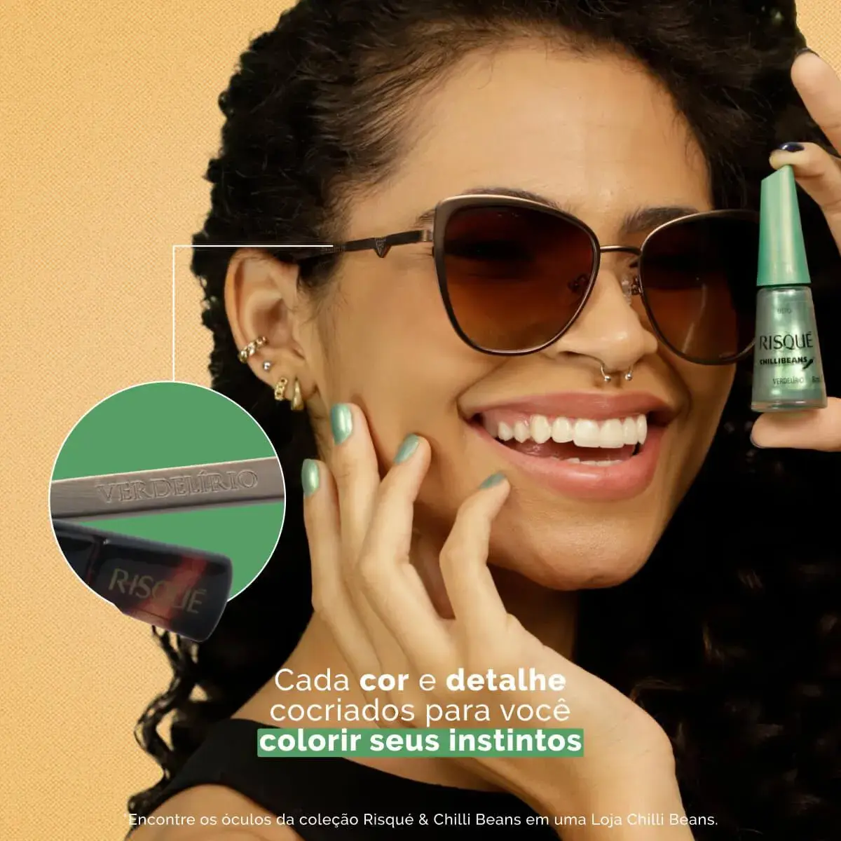 ESMALTE RISQUE CHILLI BEANS VERDELIRIO