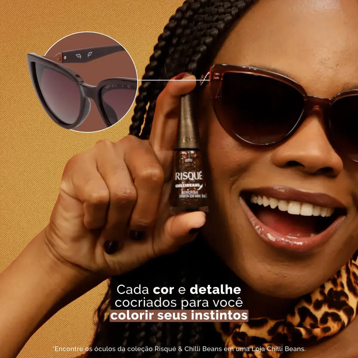 ESMALTE RISQUE CHILLI BEANS ONCA QUE HABITA EM MIM