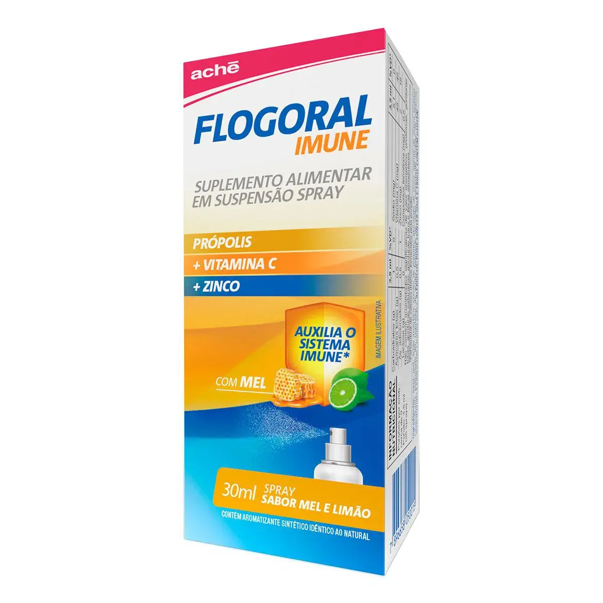 FLOGORAL IMUNE SPRAY MEL E LIMAO 30ML