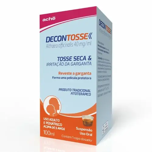 DECONTOSSE 40MG/ML SUSPENSAO 100ML