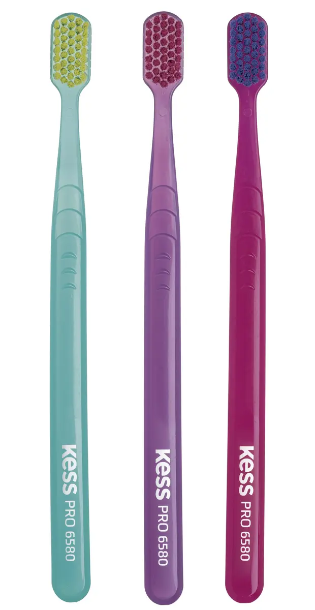 ESCOVA DENTAL KESS PRO EXTRA MACIA 3 UNIDADES