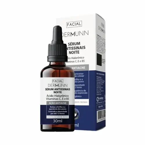 SERUM DERMUNN FACIAL OLEOSA NOITE 30ML