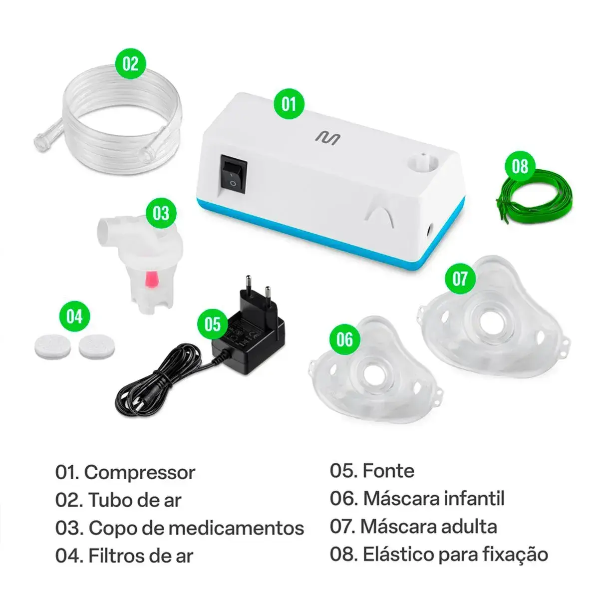 INALADOR MULTILASER NEB AIR HC068