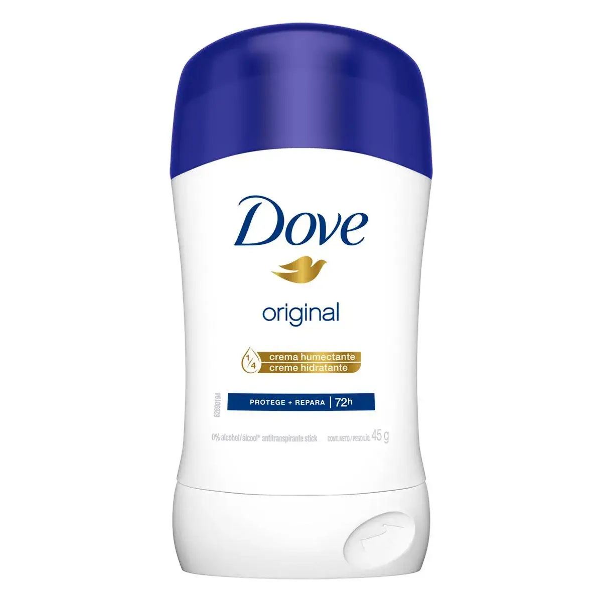 DESODORANTE DOVE ORIGINAL STICK 72H 45GR