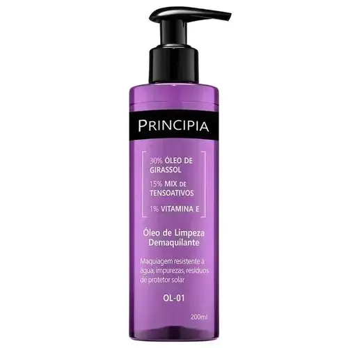 OLEO DE LIMPEZA DEMAQUILANTE PRINCIPIA  OL - 01 200ML