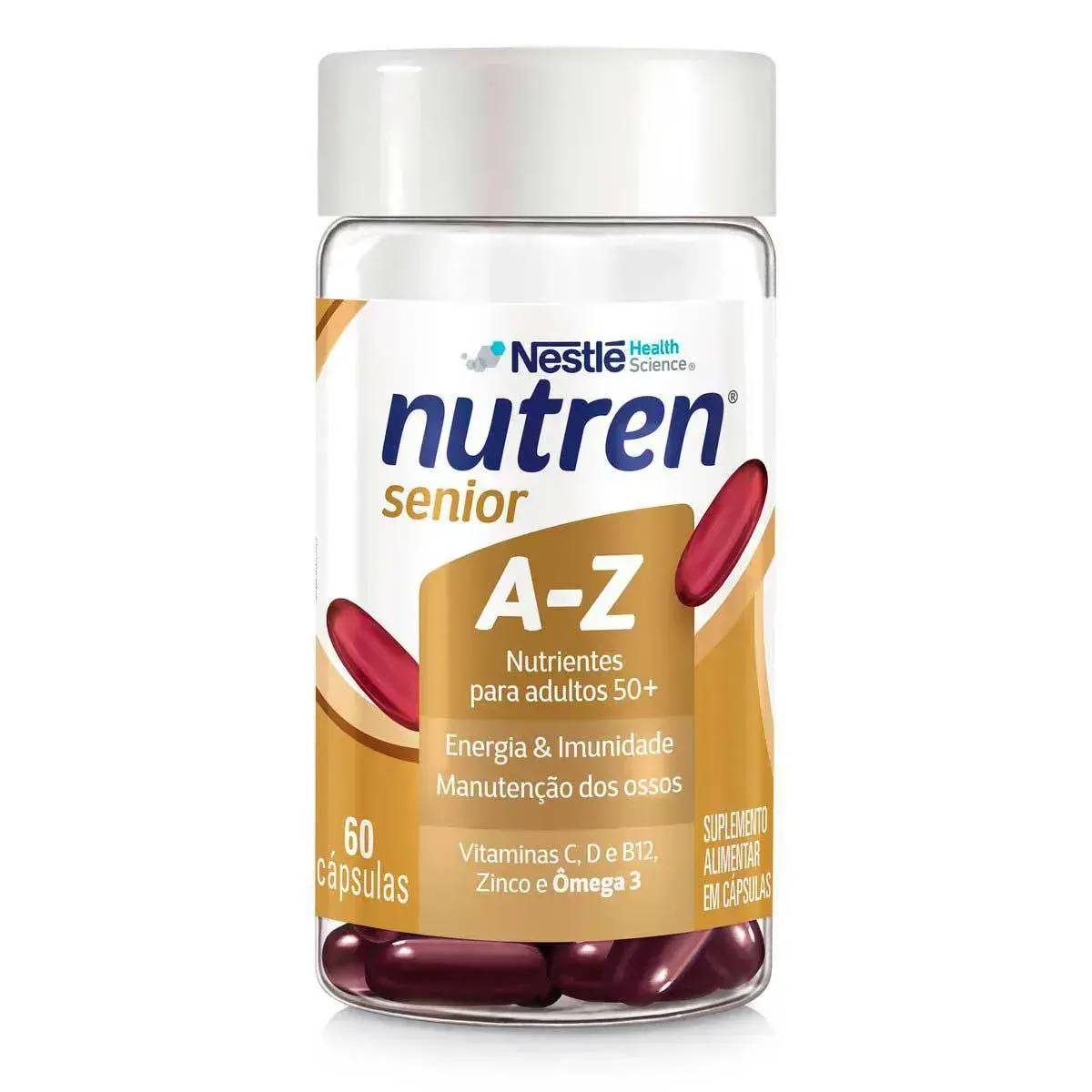 NUTREN SENIOR A-Z 60 CAPSULAS