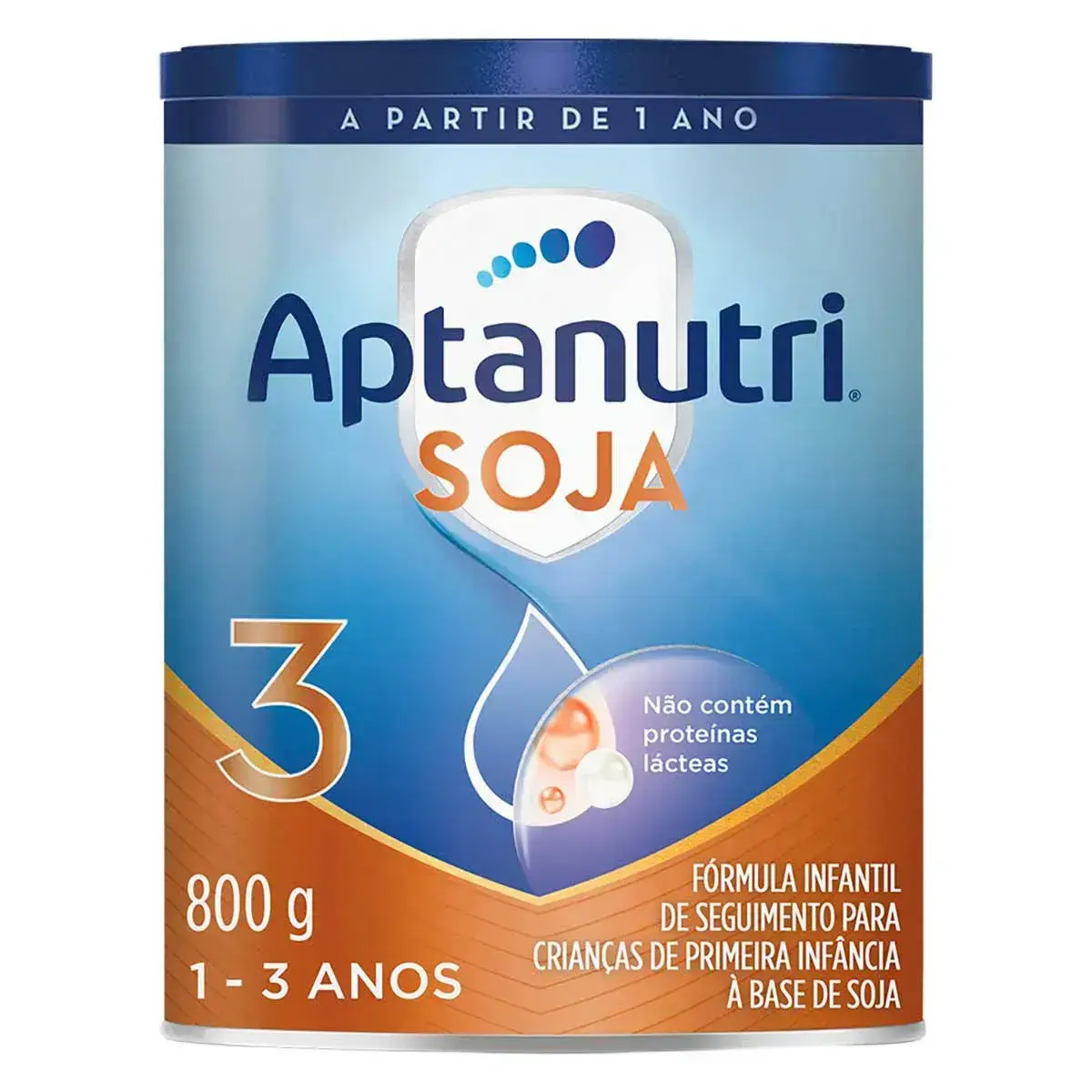 FORMULA INFANTIL APTAMIL SOJA 3 800GR 1 A 3 ANOS