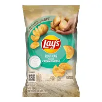 SALGADINHO LAYS RUSTICA CREAM CHEESE 68GR
