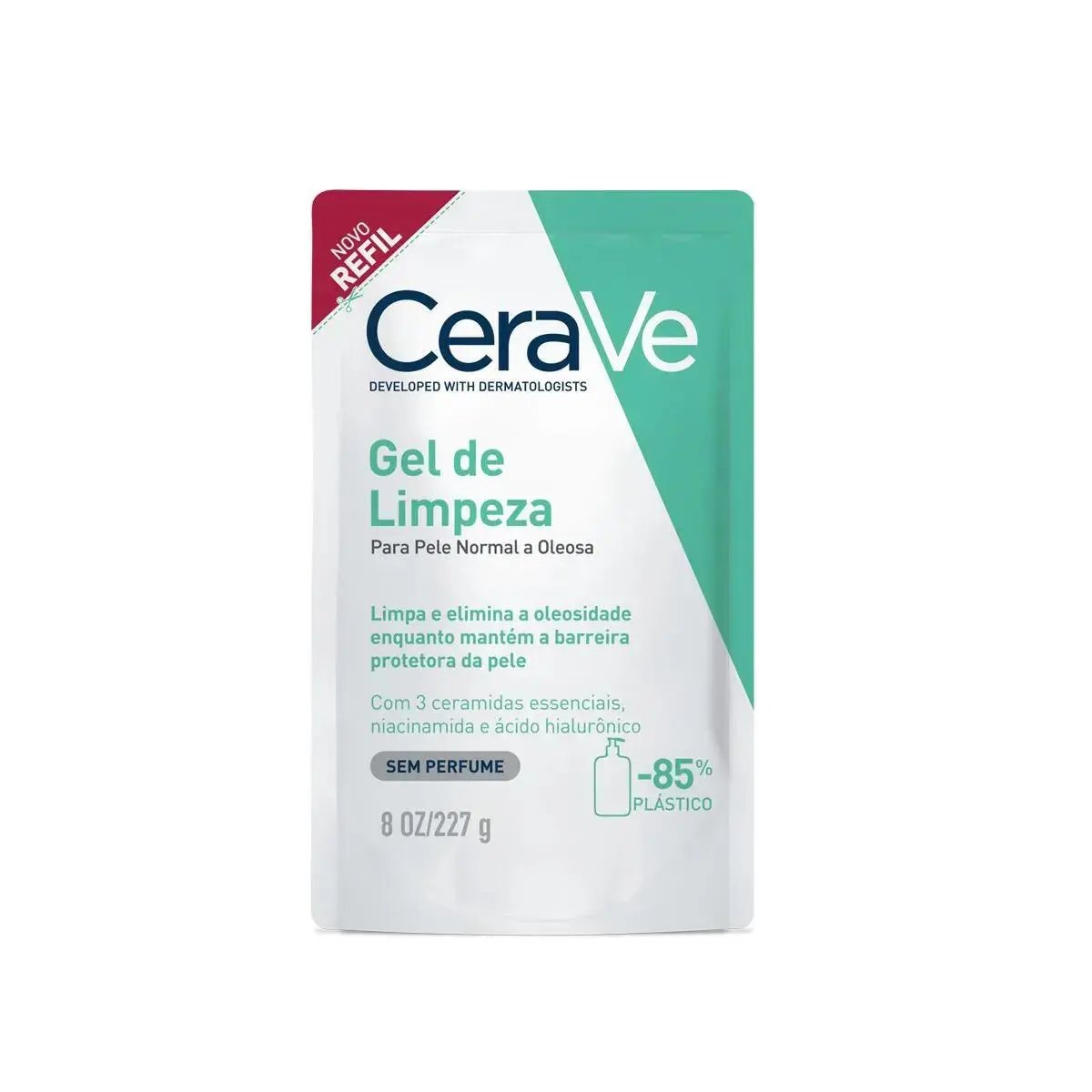 REFIL GEL DE LIMPEZA FACIAL CERAVE 227GR