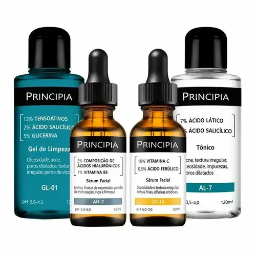 KIT PRINCIPIA ESSENCIAL AVANCADO GL-01+ AL-7+ AH-2 + VC-10