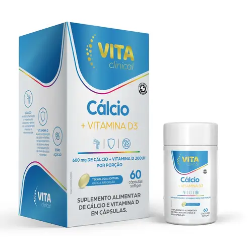 VITACLINICAL CALCIO + VITAMINA D 60 CAPSULAS