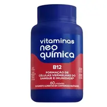 VITAMINA B12 NEO QUIMICA 60 COMPRIMIDOS MASTIGAVEIS