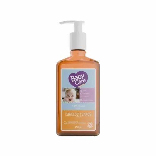 SHAMPOO INFANTIL BABY CARE CABELOS CLAROS 500ML