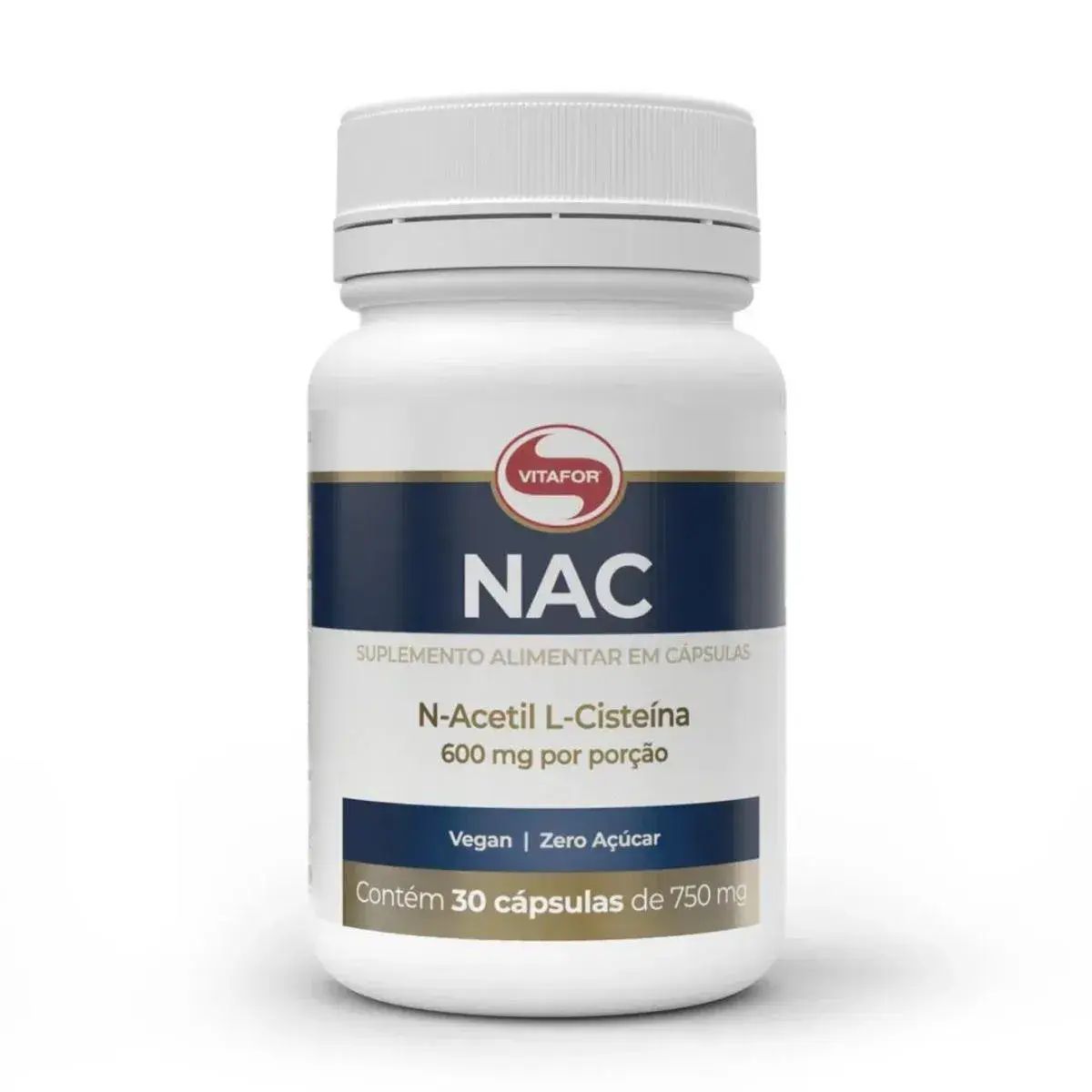 NAC VITAFOR N-ACETIL L-CISTEINA 600MG 30 CAPSULAS
