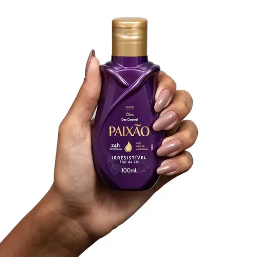 OLEO CORPORAL PAIXAO IRRESISTIVEL FLOR DE LIS 100ML