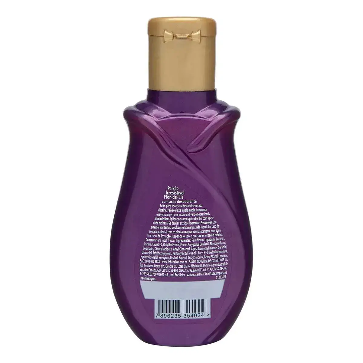OLEO CORPORAL PAIXAO IRRESISTIVEL FLOR DE LIS 100ML