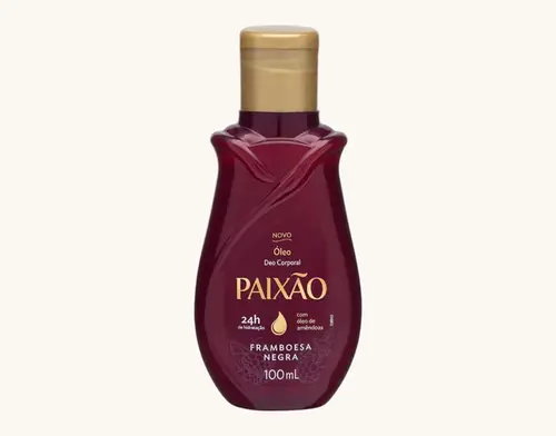 OLEO CORPORAL PAIXAO FRAMBOESA NEGRA 100ML