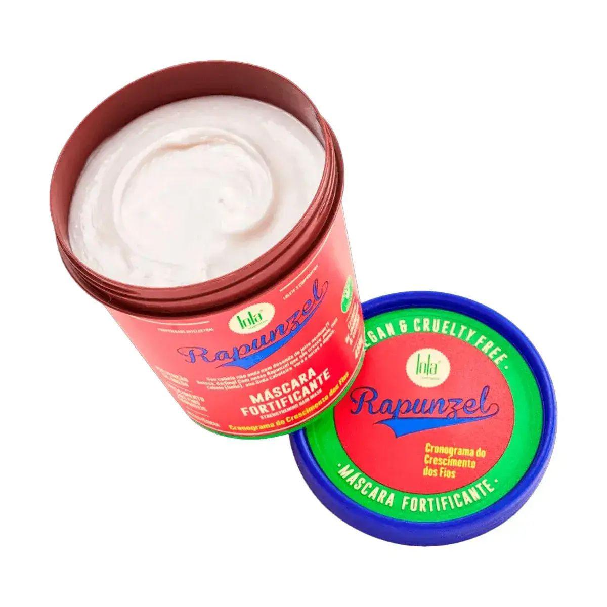 MASCARA DE CABELO LOLA COSMETICS RAPUNZEL FORTIFICANTE 450GR