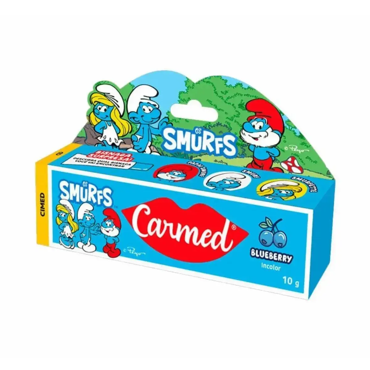 CARMED HIDRATANTE LABIAL SMURFS 10GR