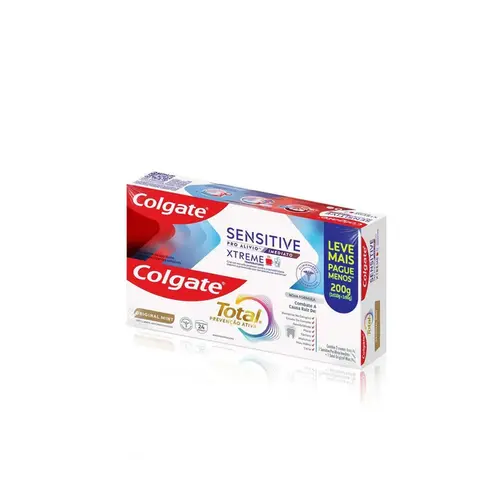 KIT COLGATE CREME DENTAL SENSITIVE XTREME 110GR + CREME DENTAL ANTICARIE ORIGINAL MINT 90GR LEVE + PAGUE -