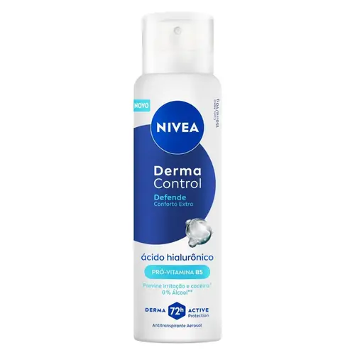 DESODORANTE NIVEA DERMA CONTROL DEFENDE FEMININO AEROSSOL 150ML
