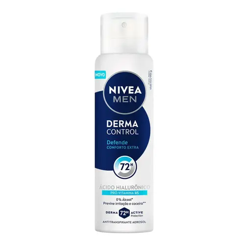DESODORANTE NIVEA MEN DERMA CONTROL DEFENDE AEROSSOL 150ML
