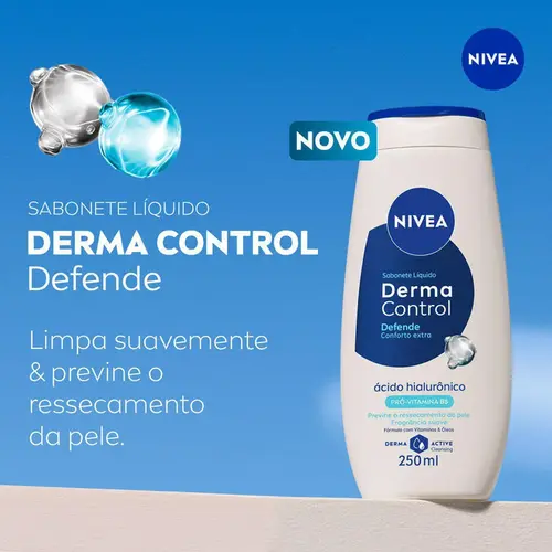 SABONETE LIQUIDO NIVEA DERMA CONTROL DEFENDE 250ML