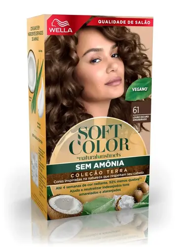 TINTURA SOFT COLOR 61 LOURO ESCURO AMADEIRADO