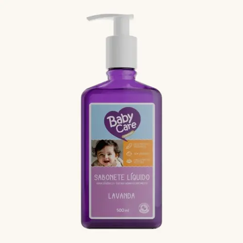 SABONETE LIQUIDO BABY CARE LAVANDA 500ML