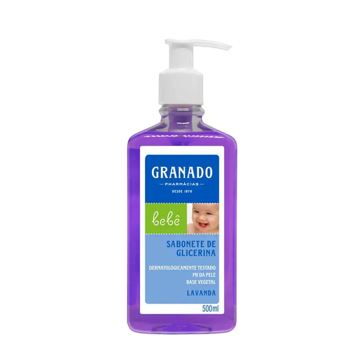 SABONETE LIQUIDO BABY CARE LAVANDA 500ML