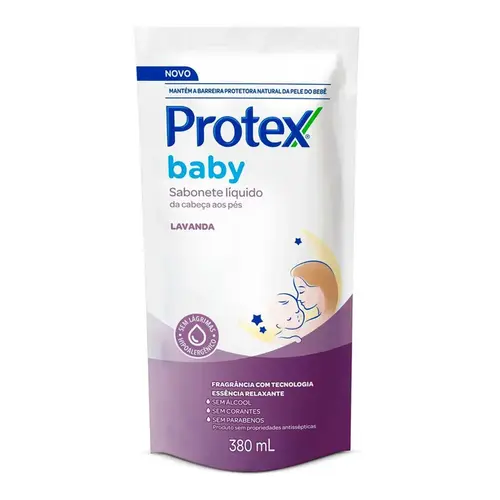 REFIL SABONETE LIQUIDO PROTEX  BABY LAVANDA 380ML