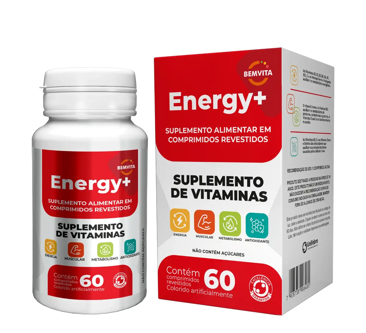 BEM VITA ENERGY 60 COMPRIMIDOS