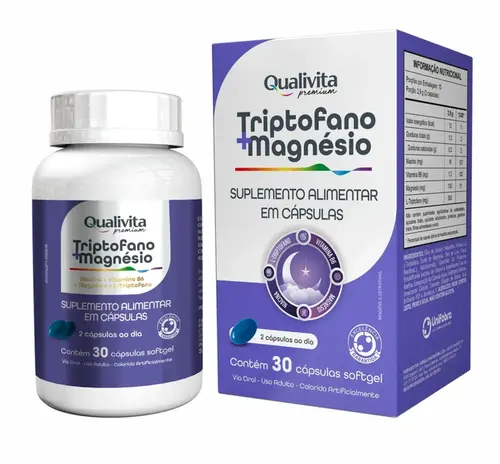 QUALIVITA TRIPTOFANO+MAGNESIO SOFTGEL 30 CAPSULAS