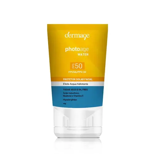 PROTETOR SOLAR DERMAGE PHOTOAGE WATER FPS50 40GR