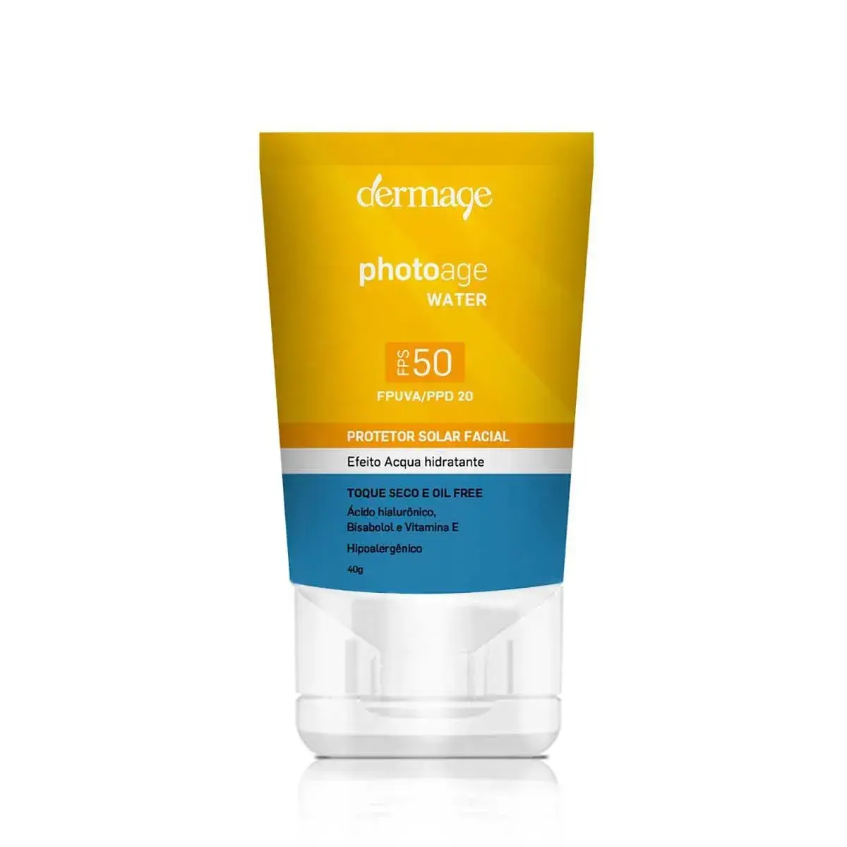 PROTETOR SOLAR DERMAGE PHOTOAGE WATER FPS50 40GR