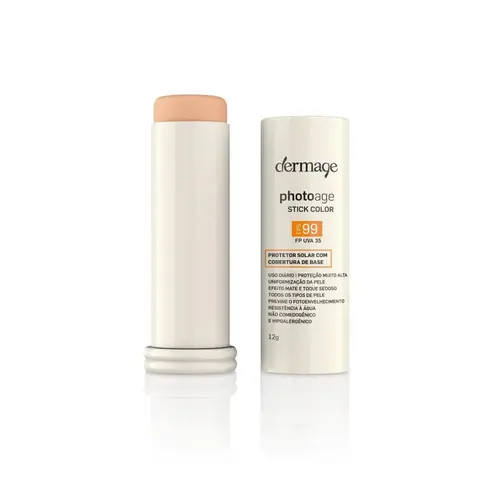 PROTETOR SOLAR DERMAGE COR BEGE CLARO STICK FPS99 12GR