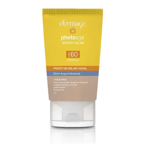PROTETOR SOLAR DERMAGE PHOTOAGE WATER COLOR FPS60 40GR