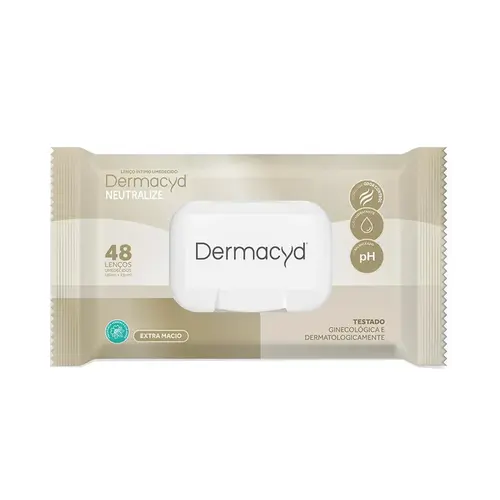 LENCOS UMEDECIDOS DERMACYD NEUTRALIZE 48 UNIDADES