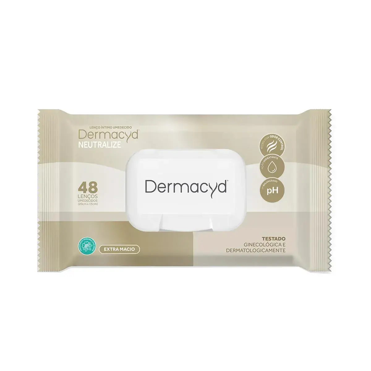 LENCOS UMEDECIDOS DERMACYD NEUTRALIZE 48 UNIDADES