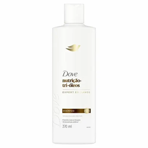 SHAMPOO DOVE NUTRICAO + TRI-OLEOS 370ML