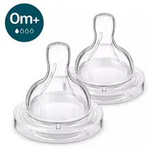 BICO MAMADEIRA PHILIPS AVENT ANTI COLICA Nº1 3M 2 UNIDADES (SCY761/02)